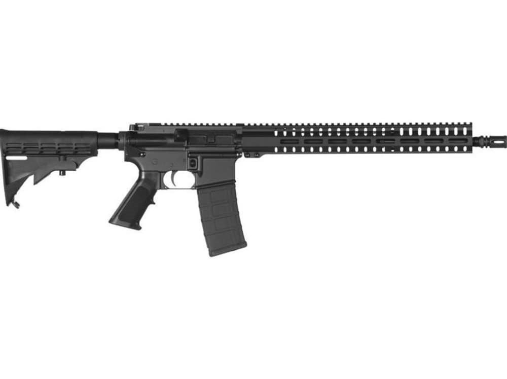 CMMG Resolute 100 MK4 5.56 NATO - 16.1" Threaded Barrel - Black - 30 Round-img-0