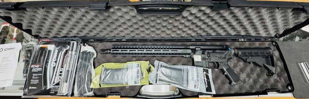CMMG Resolute 100 MK4 5.56 NATO - 16.1" Threaded Barrel - Black - 30 Round-img-2