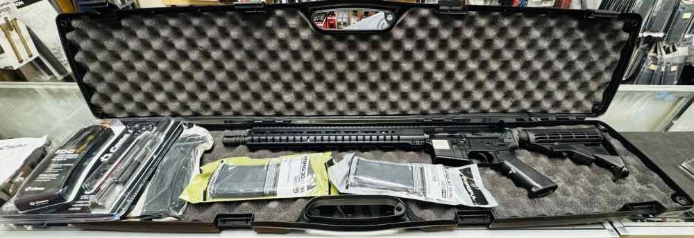 CMMG Resolute 100 MK4 5.56 NATO - 16.1" Threaded Barrel - Black - 30 Round-img-3