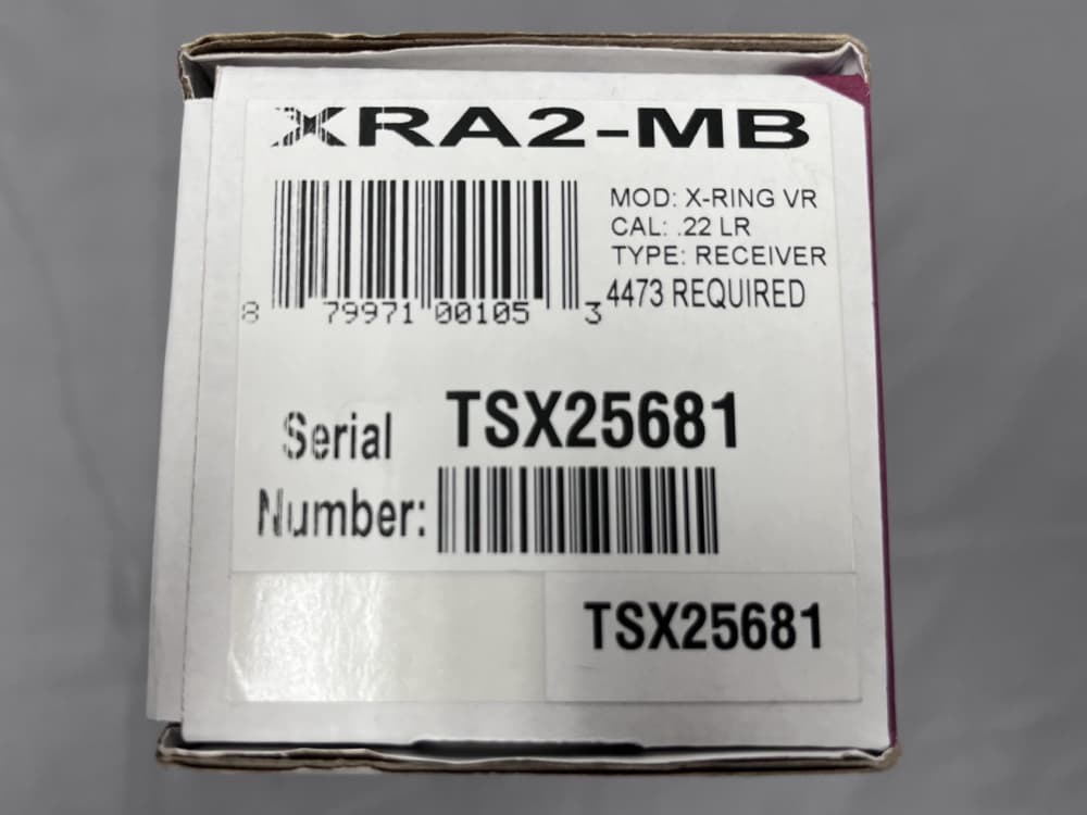 Tactical Solutions X-RING VR® Gen2 Receiver - Black - 10/22 - NO Reserve!-img-5