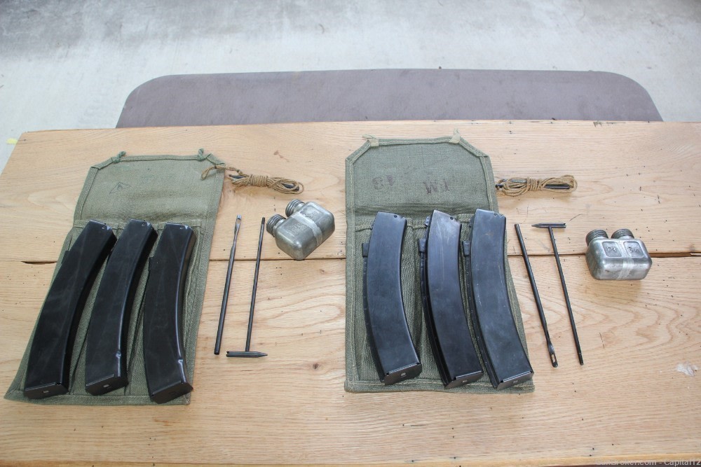 6x PPS-43 7.62x25mm 35rd mags magazine pouch tool -img-0