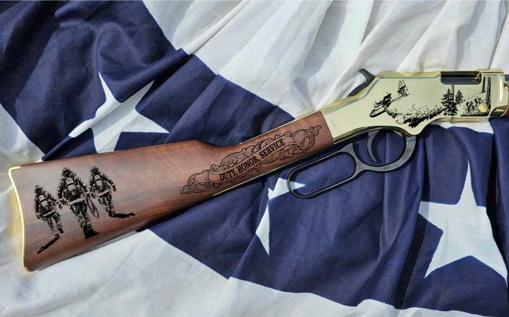 American Firefighter Engraved Henry GoldenBoy .22LR *NEW EDITION-img-3
