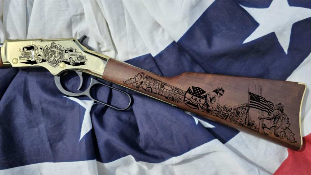 American Firefighter Engraved Henry GoldenBoy .22LR *NEW EDITION-img-0