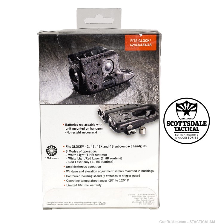 Streamlight TLR-6 Rail Mounted Light-img-1