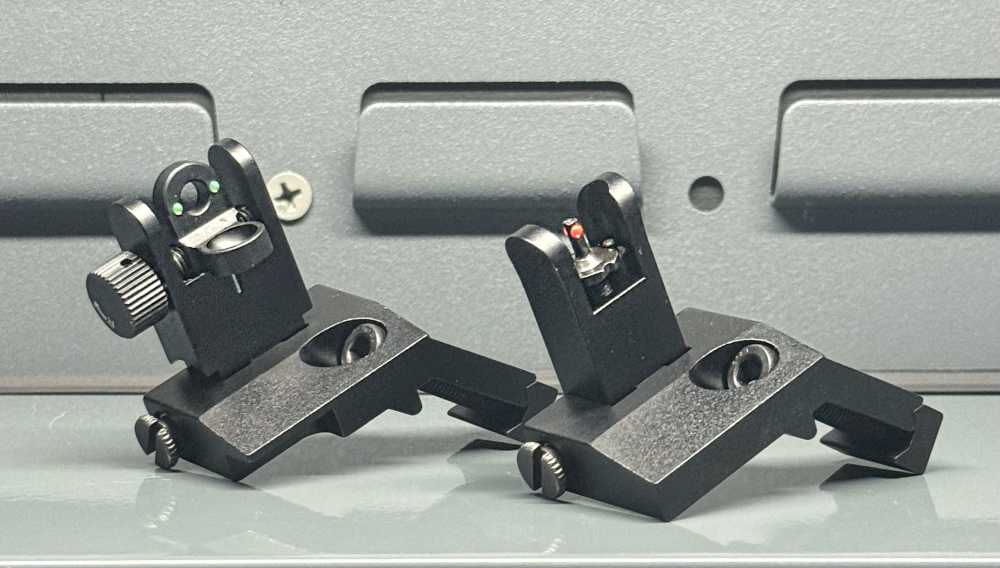 45° Offset Aluminum Iron Sights-img-0