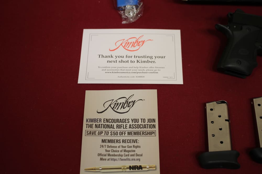Kimber Micro 9 SHOT Special w/2x Holsters, 4x Mags, Fiber Sight - 2019-img-4
