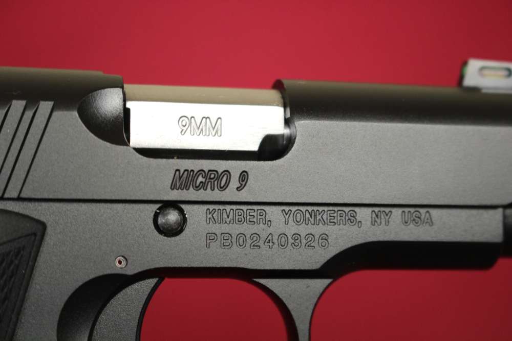Kimber Micro 9 SHOT Special w/2x Holsters, 4x Mags, Fiber Sight - 2019-img-2