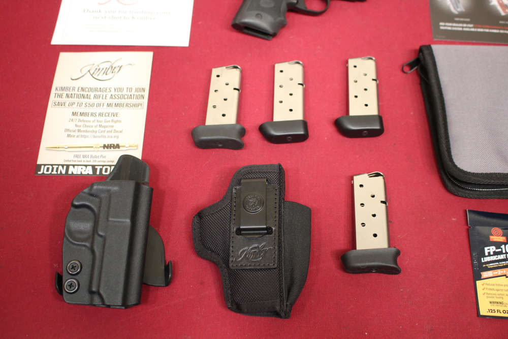Kimber Micro 9 SHOT Special w/2x Holsters, 4x Mags, Fiber Sight - 2019-img-5