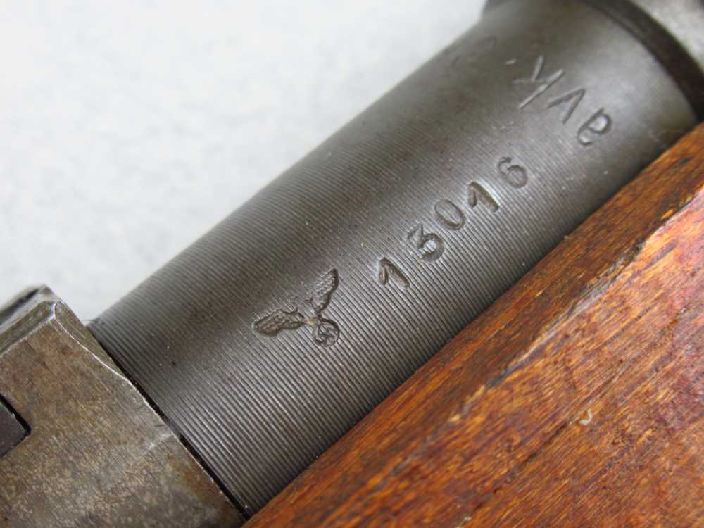 Rare 1945 BCD Gustloff BCD German WWII Mauser LSR sniper K98 98k 8mm -img-41