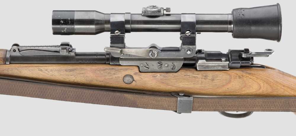 Rare 1945 BCD Gustloff BCD German WWII Mauser LSR sniper K98 98k 8mm -img-188