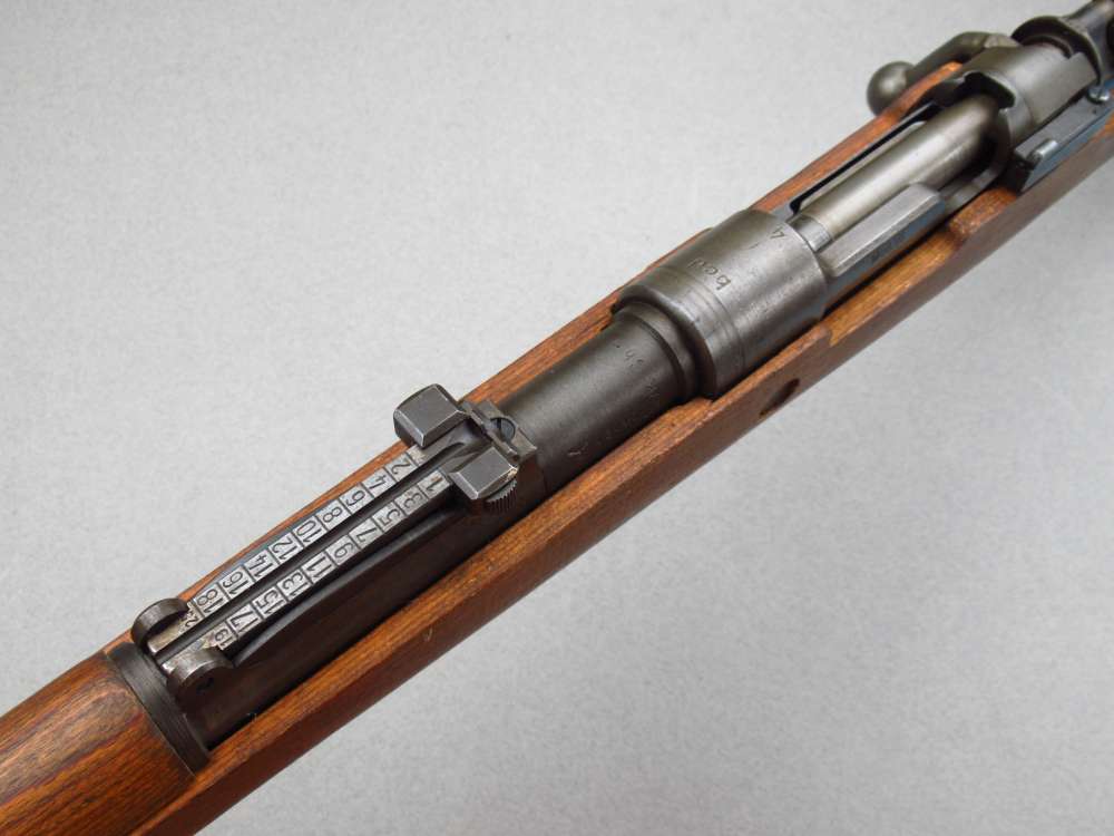 Rare 1945 BCD Gustloff BCD German WWII Mauser LSR sniper K98 98k 8mm -img-44