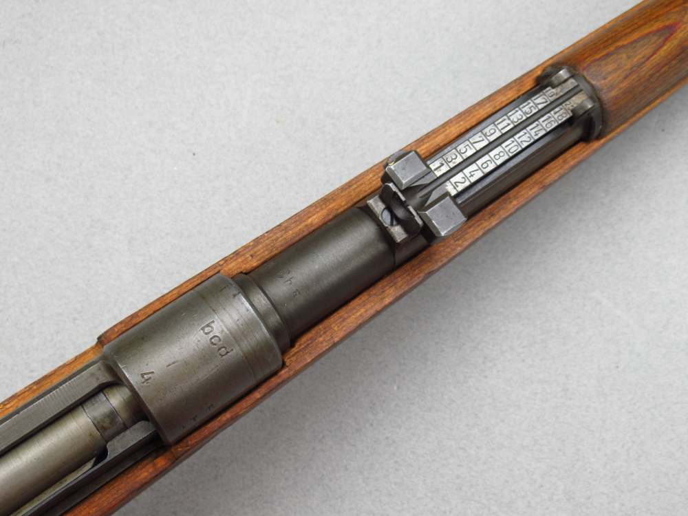 Rare 1945 BCD Gustloff BCD German WWII Mauser LSR sniper K98 98k 8mm -img-56
