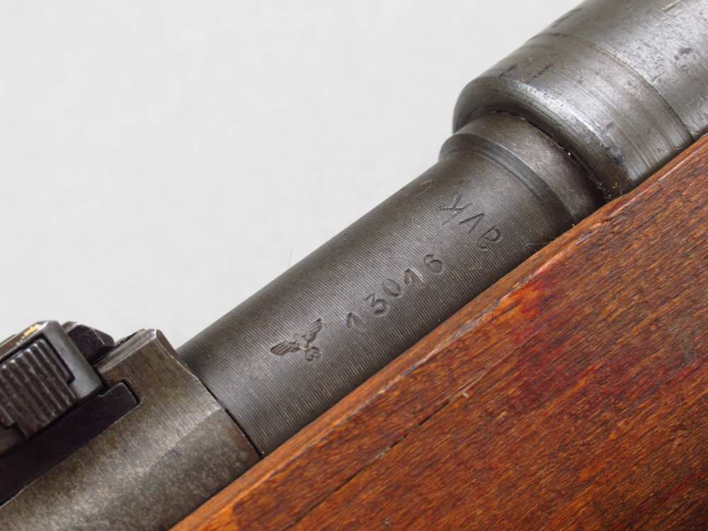 Rare 1945 BCD Gustloff BCD German WWII Mauser LSR sniper K98 98k 8mm -img-3