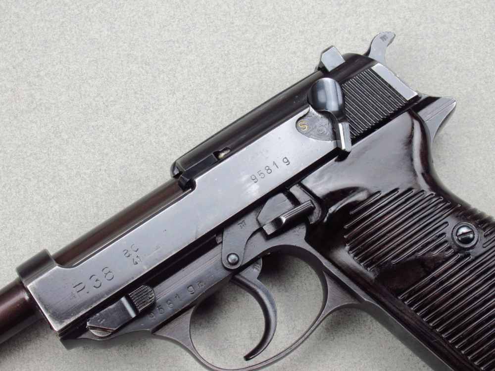 Desirable 1941 German WWII Walther AC41 P38 Pistol 9mm Luger Mauser pp-img-7