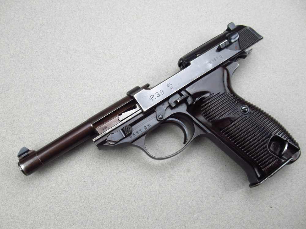 Desirable 1941 German WWII Walther AC41 P38 Pistol 9mm Luger Mauser pp-img-67