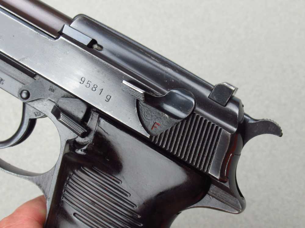 Desirable 1941 German WWII Walther AC41 P38 Pistol 9mm Luger Mauser pp-img-12