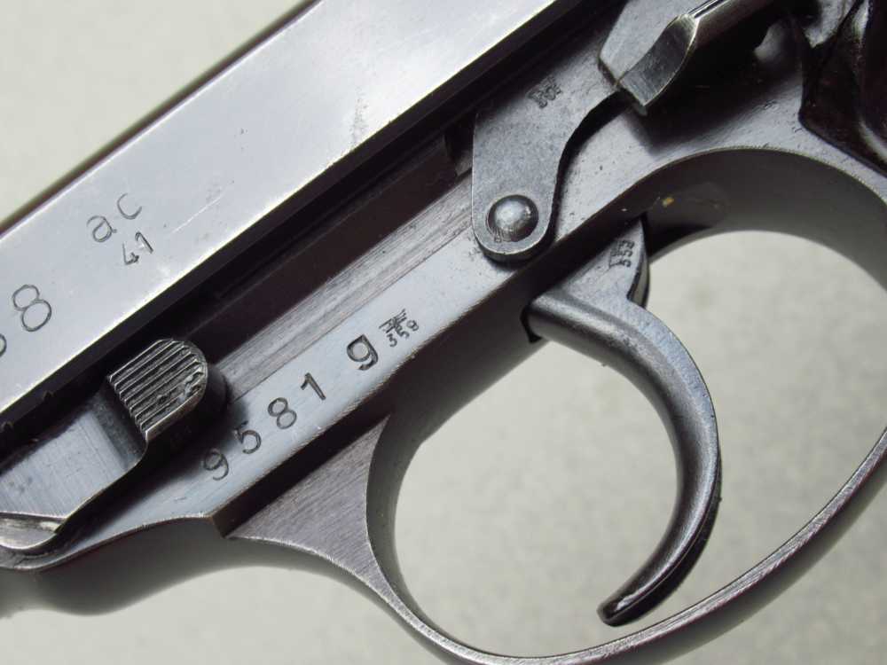 Desirable 1941 German WWII Walther AC41 P38 Pistol 9mm Luger Mauser pp-img-16