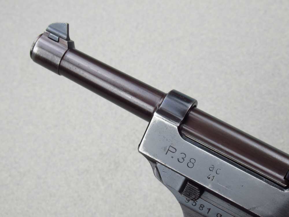 Desirable 1941 German WWII Walther AC41 P38 Pistol 9mm Luger Mauser pp-img-10