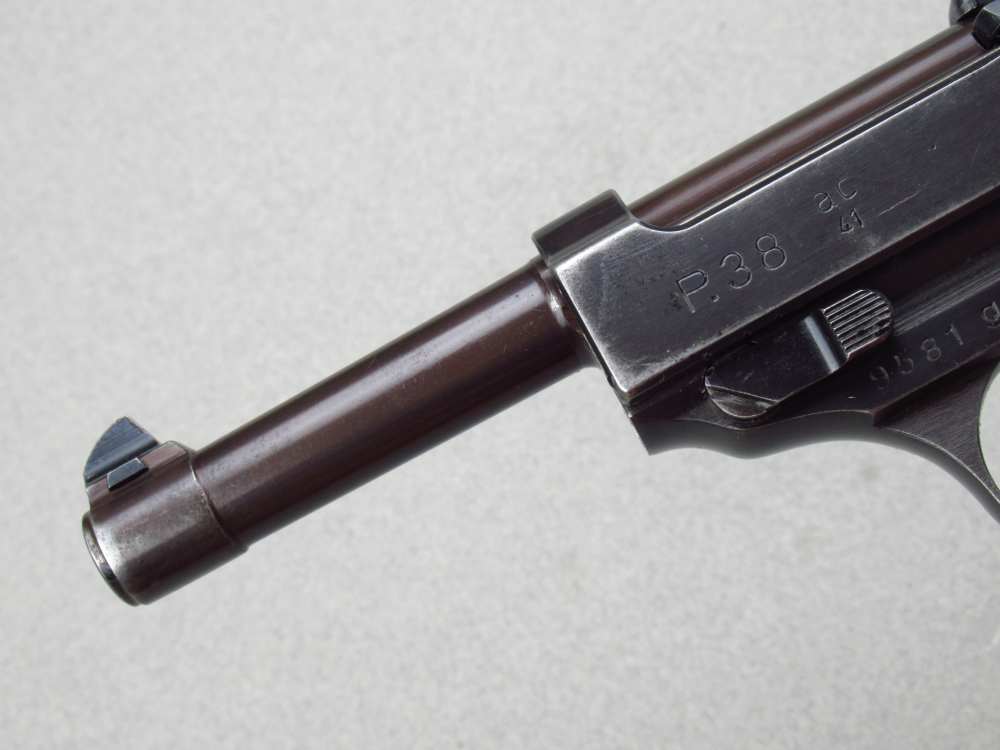 Desirable 1941 German WWII Walther AC41 P38 Pistol 9mm Luger Mauser pp-img-13