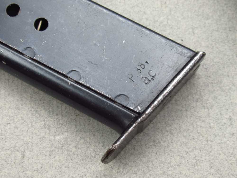 Desirable 1941 German WWII Walther AC41 P38 Pistol 9mm Luger Mauser pp-img-122