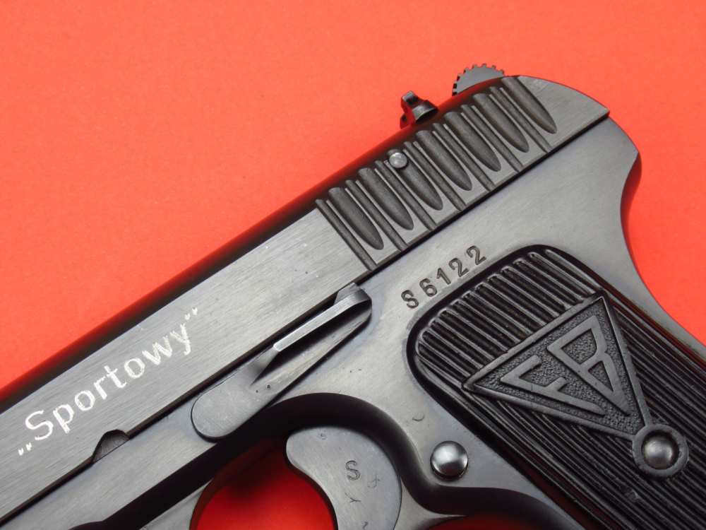 Rare 1955 post WWII Polish Army FB Radom "SPORTOWY" Tokarev Wz33 TT-33 22LR-img-7