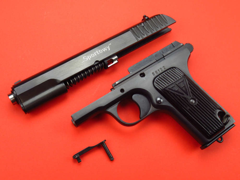 Rare 1955 post WWII Polish Army FB Radom "SPORTOWY" Tokarev Wz33 TT-33 22LR-img-67
