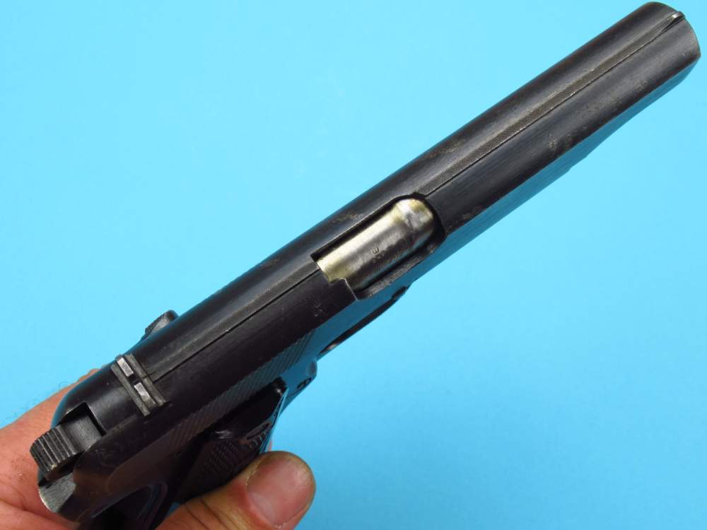 Rare WWII 1941 Slotted Polish Radom VIS pistol 9mm Luger German P38-img-56