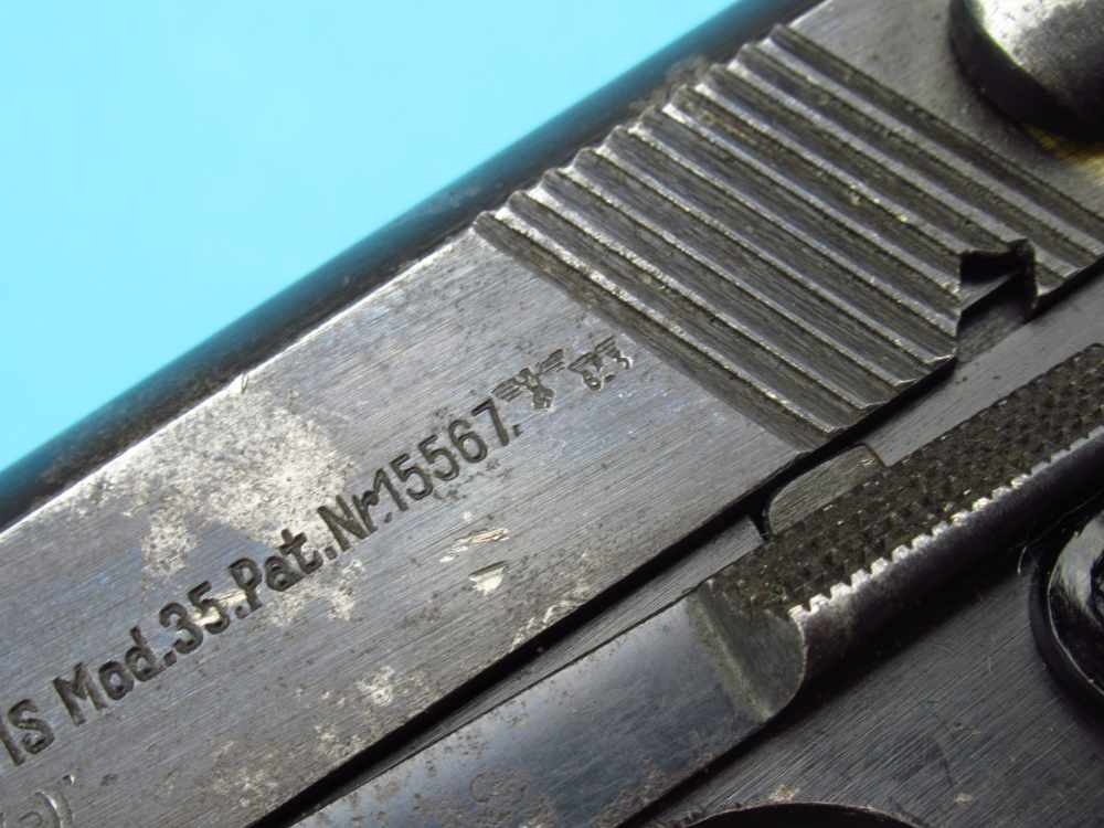 Rare WWII 1941 Slotted Polish Radom VIS pistol 9mm Luger German P38-img-21