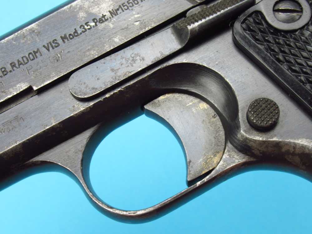 Rare WWII 1941 Slotted Polish Radom VIS pistol 9mm Luger German P38-img-22