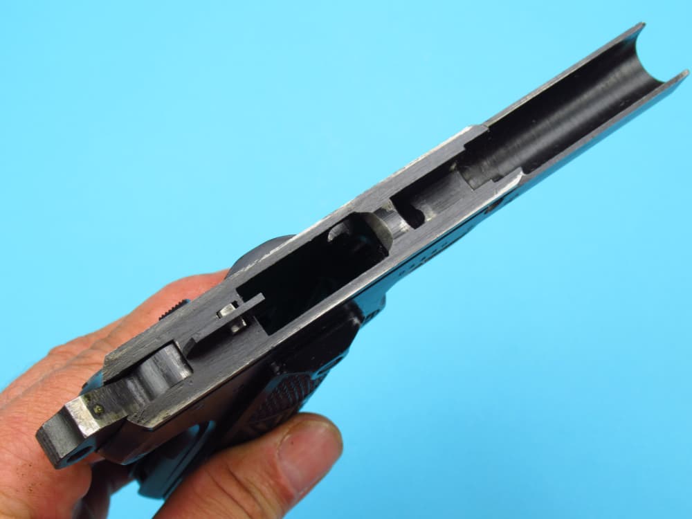 Rare WWII 1941 Slotted Polish Radom VIS pistol 9mm Luger German P38-img-81