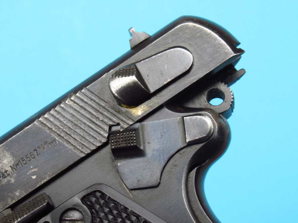 Rare WWII 1941 Slotted Polish Radom VIS pistol 9mm Luger German P38-img-73