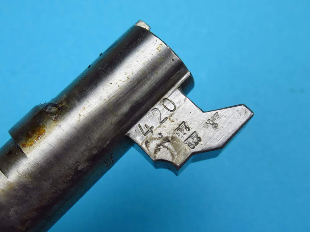 Rare WWII 1941 Slotted Polish Radom VIS pistol 9mm Luger German P38-img-98