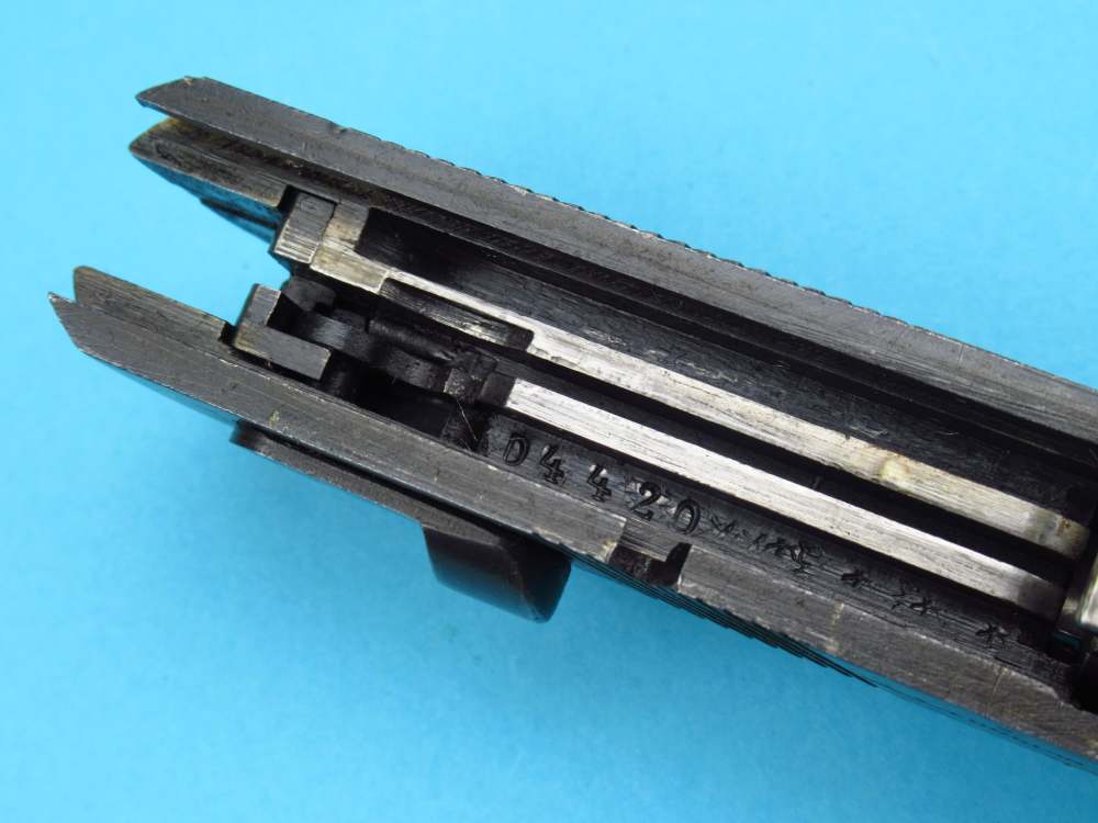 Rare WWII 1941 Slotted Polish Radom VIS pistol 9mm Luger German P38-img-77
