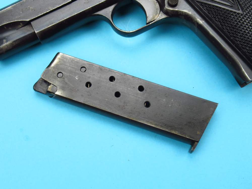 Rare WWII 1941 Slotted Polish Radom VIS pistol 9mm Luger German P38-img-105