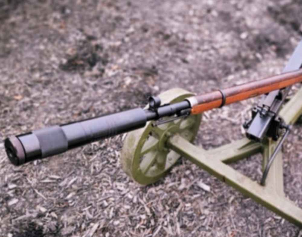 *IN STOCK Rare NEW Russian Bramit Suppressor Mosin Nagant 91/30 WWII NFA-img-0