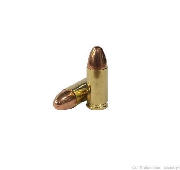 9MM 115gr FMJ [MATCH] AMMO 250 rds-img-0