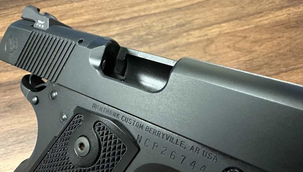 Nighthawk Custom 1911 Kestrel Commander 4.25" 45ACP IOS 9432 .45 -img-18