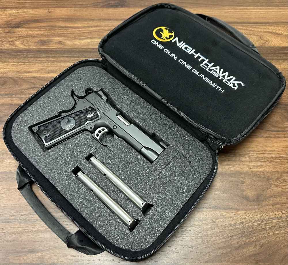 Nighthawk Custom 1911 Kestrel Commander 4.25" 45ACP IOS 9432 .45 -img-20