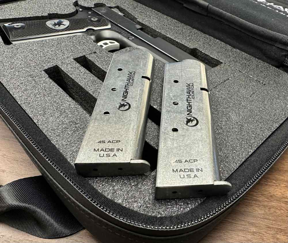 Nighthawk Custom 1911 Kestrel Commander 4.25" 45ACP IOS 9432 .45 -img-19