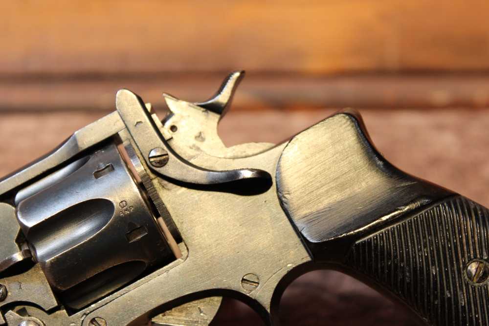 1932 C&R Enfield No. 2 Mk 1 Webley .38 S&W 5" bbl Top Break Double Action-img-4