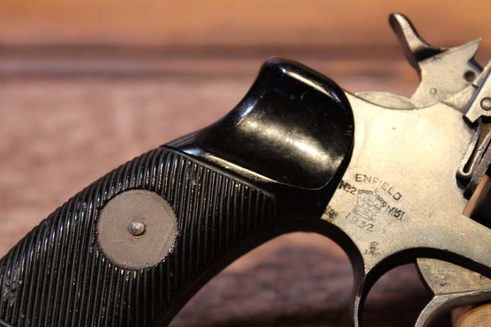 1932 C&R Enfield No. 2 Mk 1 Webley .38 S&W 5" bbl Top Break Double Action-img-9