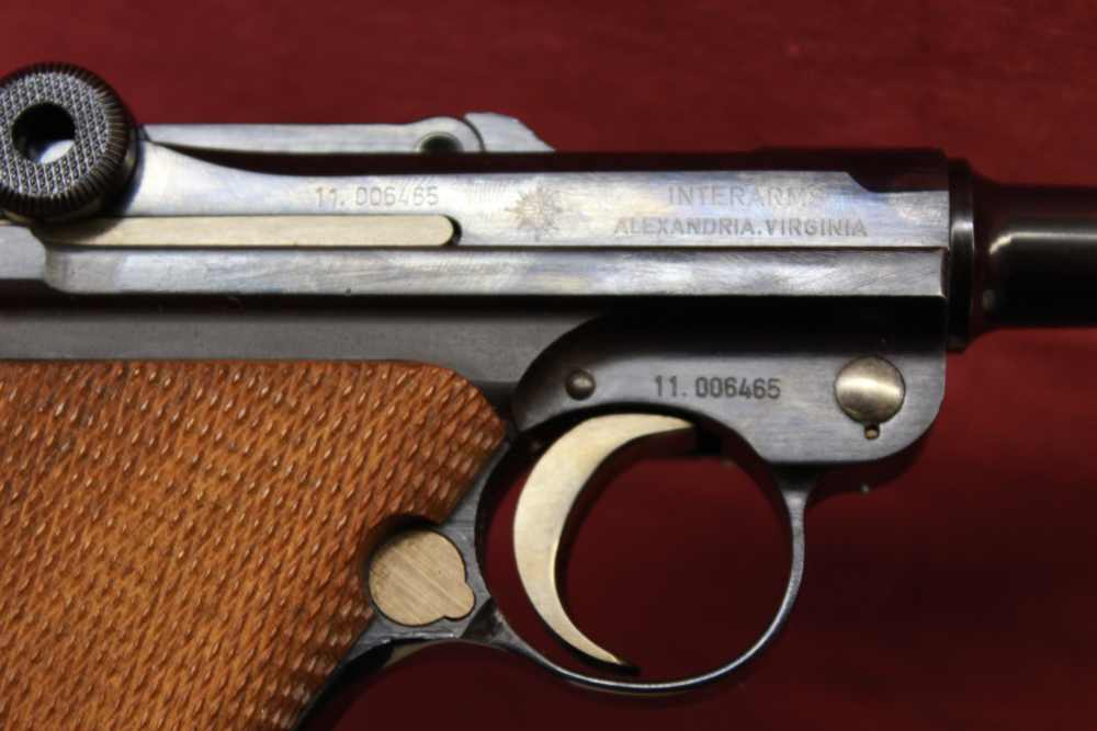 Rare 1973 Mauser Parabellum Interarms P08 9mm in Box -img-11