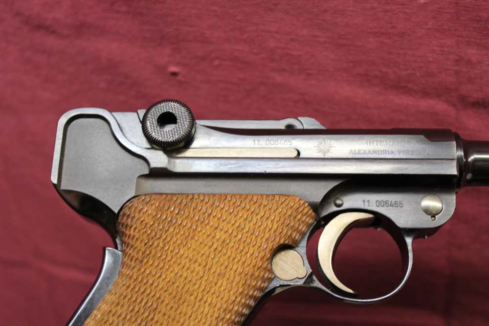 Rare 1973 Mauser Parabellum Interarms P08 9mm in Box -img-18