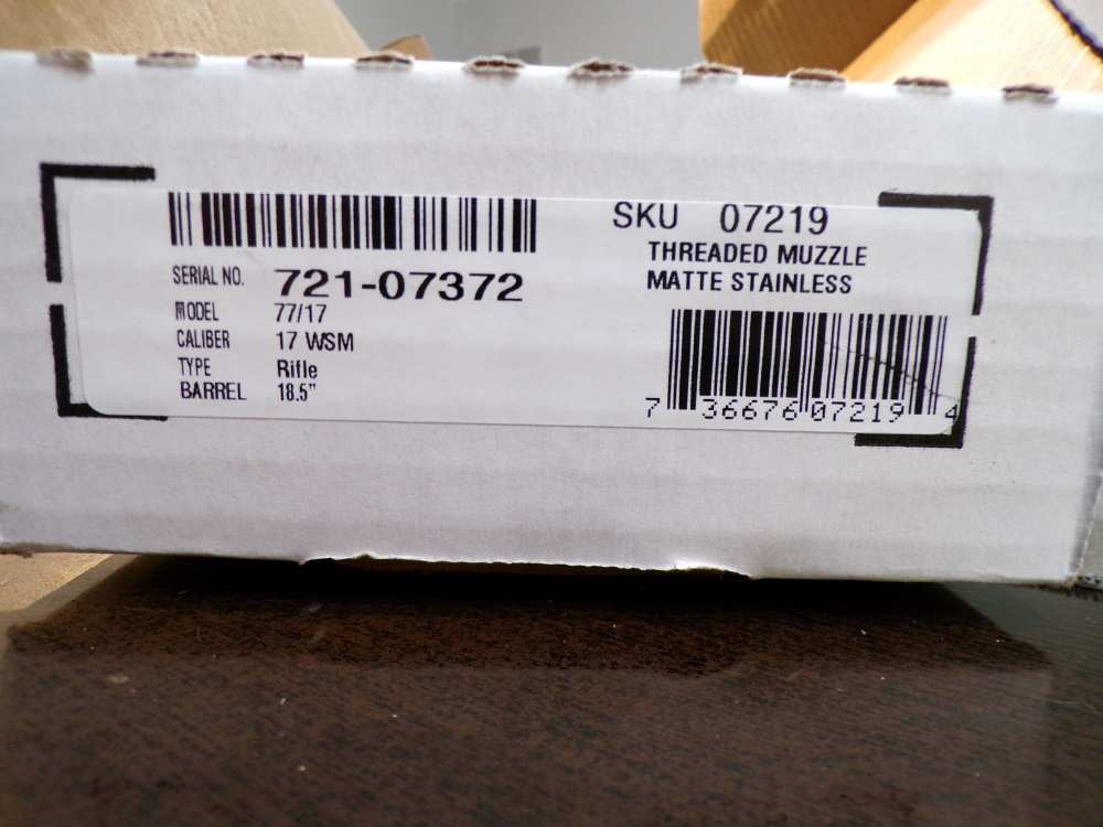 Ruger 77/17 17 WSM 6 Round Magazine 18.50" Threaded Barrel 7219-img-21