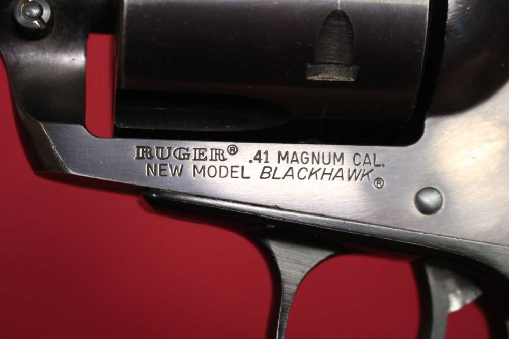 Ruger Blackhawk .41 Magnum - New Model w/6.5" Barrel, Adj Sights - 1987-img-1
