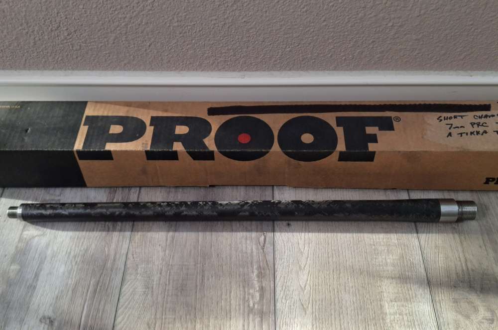 Proof Research Carbon Fiber Barrel Short Chambered For Tikka T3 T3X 7mm PRC-img-0