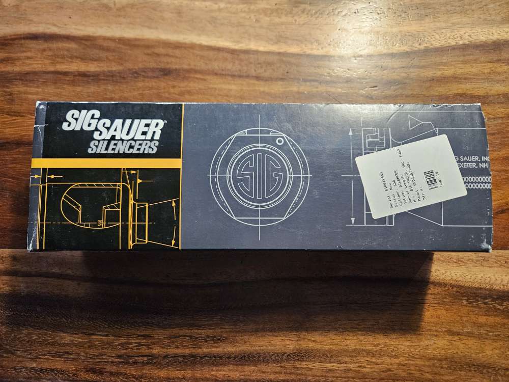 BRAND NEW OLD STOCK SIG SRD338TI-QD Grade 5 titanium, .338 rated suppressor-img-5