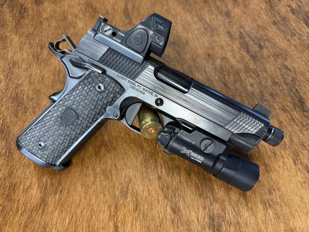 Cabot Apocolypse Commander 1911 9mm DAMASCUS-img-8