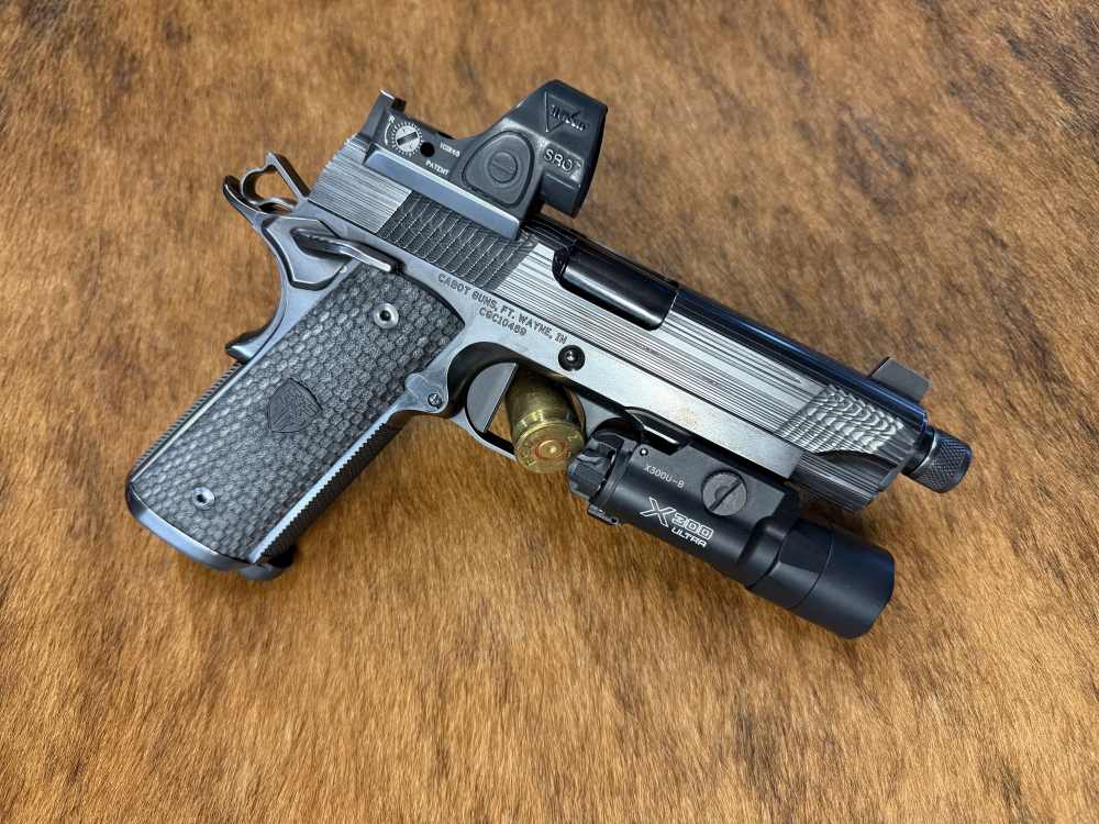 Cabot Apocolypse Commander 1911 9mm DAMASCUS-img-5