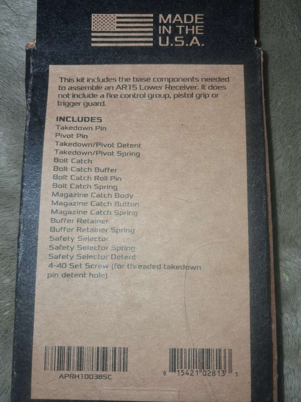 AR15 lower parts kit-img-2